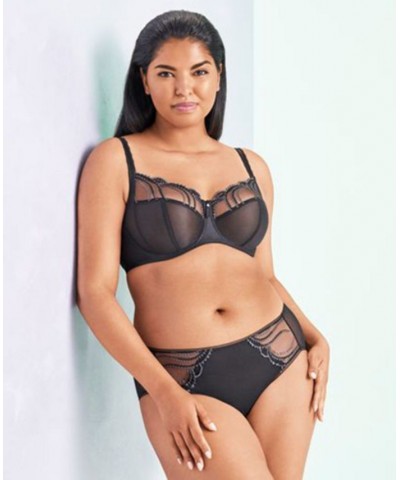 Women's Evocative Edge Underwire Bra Lingerie 855304 Black $21.84 Bras