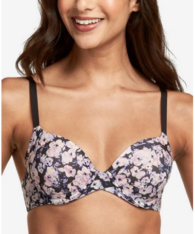 One Fab Fit 2.0 T-Shirt Shaping Underwire Bra DM7543 Flash Floral Print $14.26 Bras