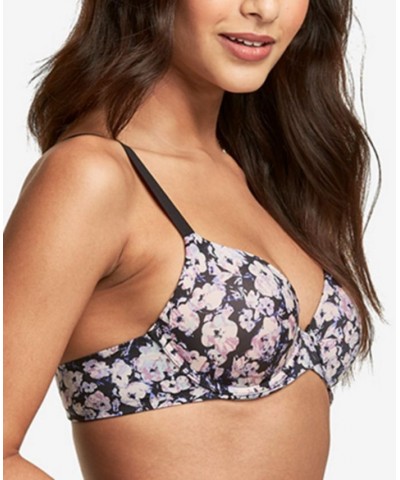 One Fab Fit 2.0 T-Shirt Shaping Underwire Bra DM7543 Flash Floral Print $14.26 Bras