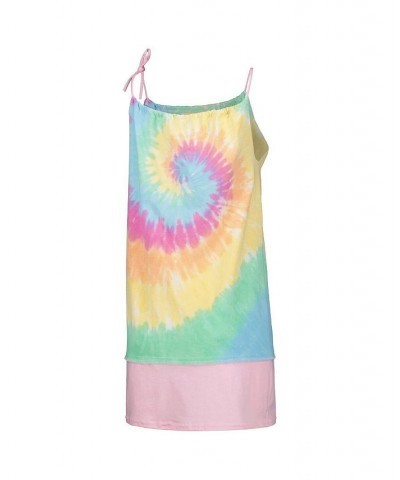 Women's White St. Louis Cardinals Tie-Dye Tank Dress White $31.79 Dresses