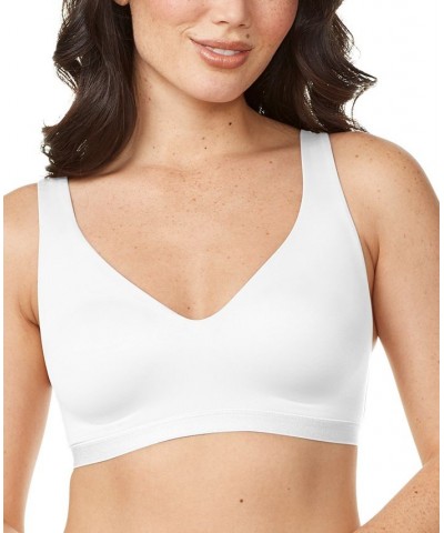 Warners Cloud 9 Super Soft Smooth Invisible Look Wireless Lightly Lined Comfort Bra RM1041A White $15.67 Bras