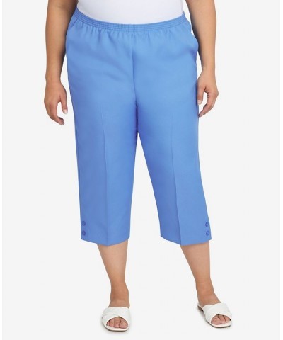 Plus Size Classic Capri Pants Tan $26.25 Pants