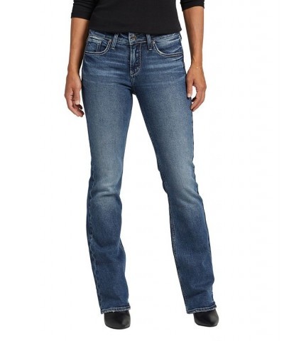 Women's Suki Mid Rise Bootcut Jeans Indigo $40.42 Jeans