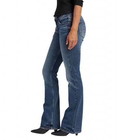 Women's Suki Mid Rise Bootcut Jeans Indigo $40.42 Jeans