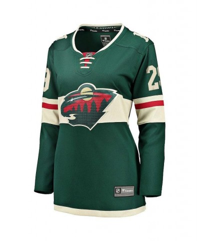 Women's Branded Marc-Andre Fleury Green Minnesota Wild Home Premier Breakaway Player Jersey Green $52.80 Jersey