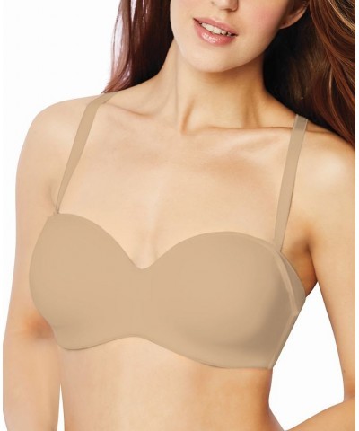 Strapless One Smooth U Side & Back Smoothing Shaping Underwire Bra DF6562 Tan/Beige $30.74 Bras