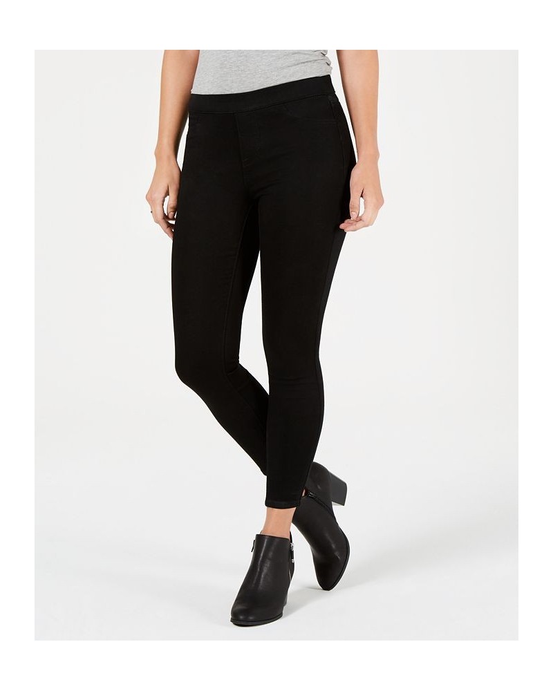 Petite Pull-On Jeggings Black Rinse $13.20 Jeans