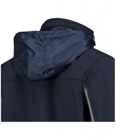 Women's Navy Chicago Bears Zephyr Softshell Full-Zip Jacket Navy $36.30 Jackets