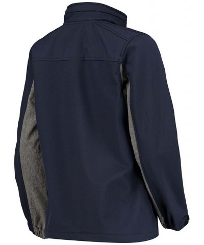 Women's Navy Chicago Bears Zephyr Softshell Full-Zip Jacket Navy $36.30 Jackets