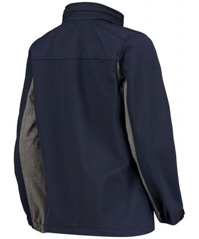 Women's Navy Chicago Bears Zephyr Softshell Full-Zip Jacket Navy $36.30 Jackets