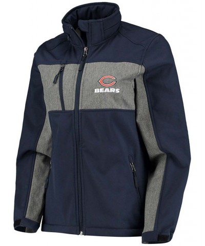 Women's Navy Chicago Bears Zephyr Softshell Full-Zip Jacket Navy $36.30 Jackets