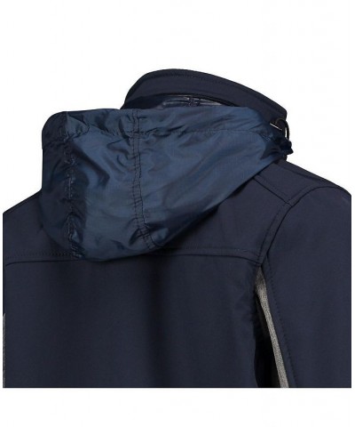 Women's Navy Chicago Bears Zephyr Softshell Full-Zip Jacket Navy $36.30 Jackets