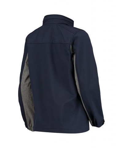 Women's Navy Chicago Bears Zephyr Softshell Full-Zip Jacket Navy $36.30 Jackets