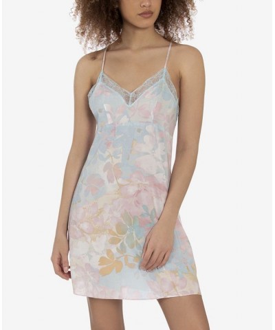 Women's Nikki Sunrise Floral Chemise Cream $13.33 Sleepwear