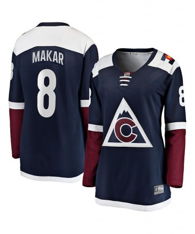 Women's Branded Cale Makar Navy Colorado Avalanche Alternate Premier Breakaway Player Jersey Navy $49.50 Jersey