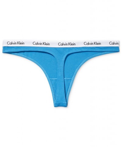 Women's Carousel Thong Underwear 5-Pack Cherry Tomato/persian Red/lemon Lime/aqua Green/blue Ambience $34.19 Panty