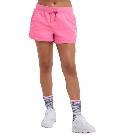 Women's Powerblend Pull-On Drawstring Shorts Pink $18.49 Shorts