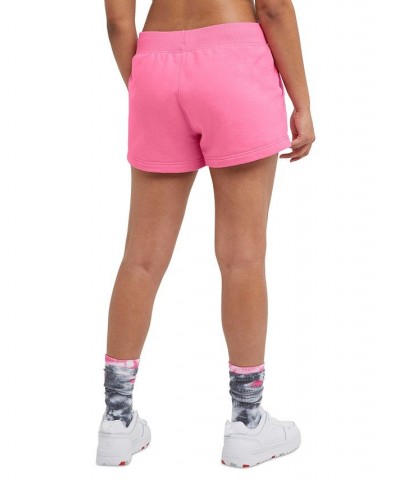 Women's Powerblend Pull-On Drawstring Shorts Pink $18.49 Shorts