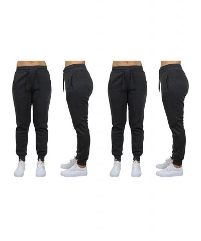 Women's Loose Fit Fleece Jogger Sweatpants Pack of 2 Red - Olive $27.00 Pants