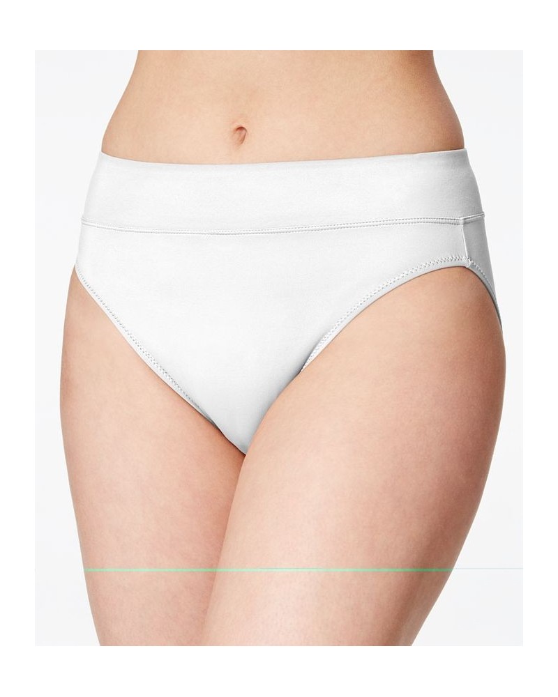 Warners No Pinching No Problems Tailored Hi-Cut 5138 White $9.57 Panty