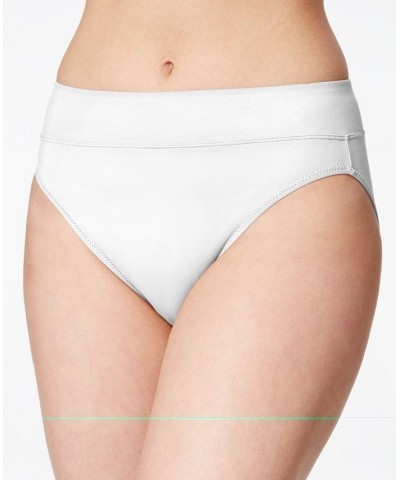 Warners No Pinching No Problems Tailored Hi-Cut 5138 White $9.57 Panty