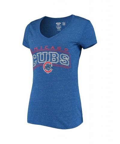 Women's Red Royal Chicago Cubs T-shirt and Pants Sleep Set Red, Royal $27.00 Pajama