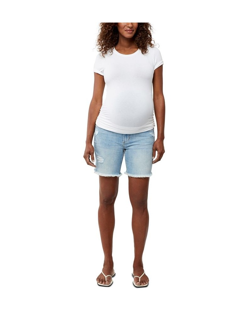 Lara Ripped Secret Fit Belly Maternity Shorts Indiana $44.16 Shorts