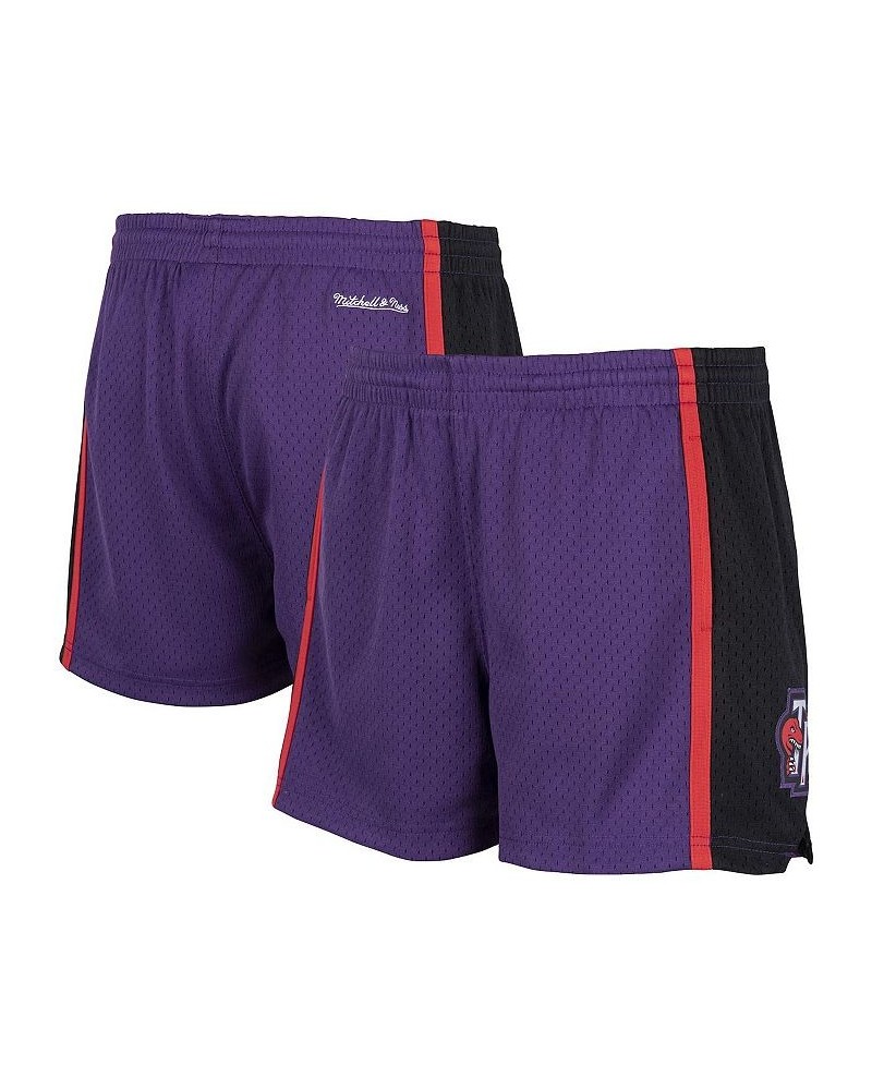 Women's Purple Toronto Raptors Jump Shot Shorts Purple $40.50 Shorts