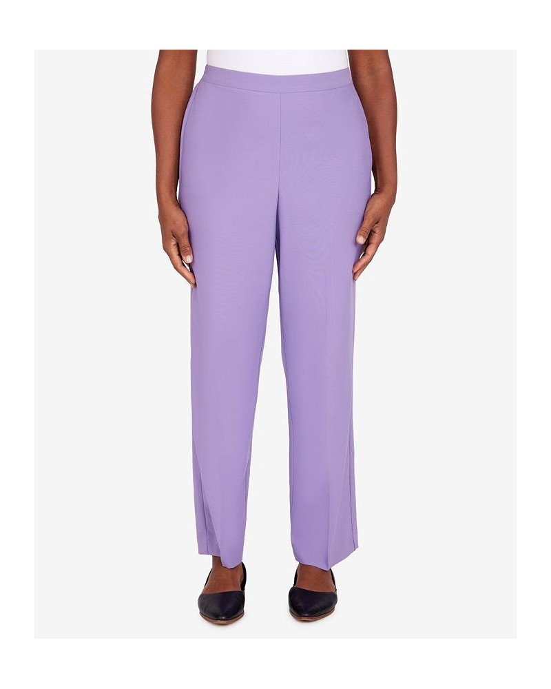 Petite Picture Perfect Microfiber Twill Medium Length Pants Orchid $21.51 Pants