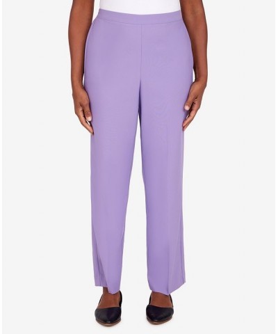 Petite Picture Perfect Microfiber Twill Medium Length Pants Orchid $21.51 Pants