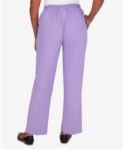 Petite Picture Perfect Microfiber Twill Medium Length Pants Orchid $21.51 Pants