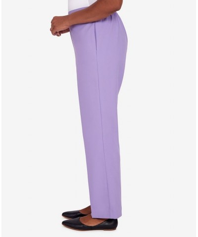 Petite Picture Perfect Microfiber Twill Medium Length Pants Orchid $21.51 Pants