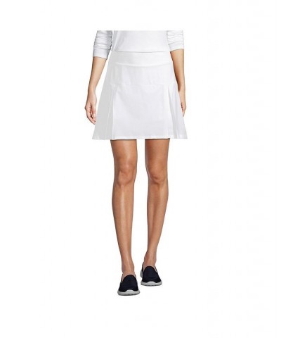 School Uniform Women's Active Skort Above the Knee White $25.94 Skirts