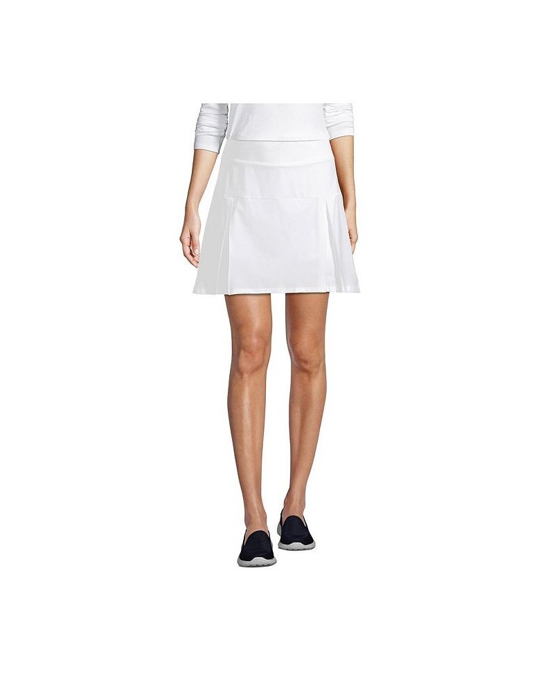 School Uniform Women's Active Skort Above the Knee White $25.94 Skirts