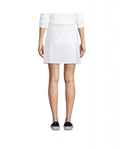 School Uniform Women's Active Skort Above the Knee White $25.94 Skirts