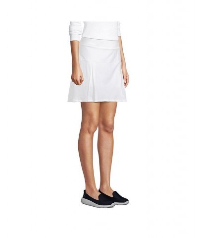 School Uniform Women's Active Skort Above the Knee White $25.94 Skirts