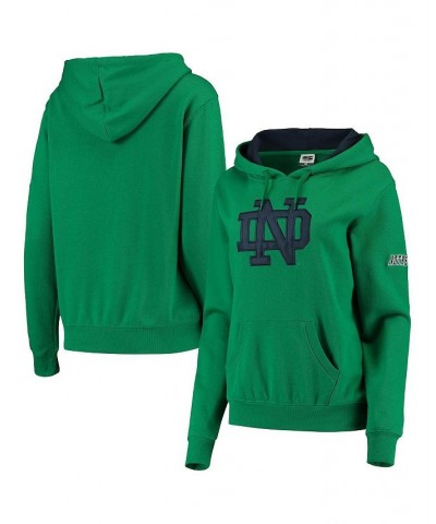 Women's Kelly Green Notre Dame Fighting Irish Big Logo Pullover Hoodie Kelly Green $34.19 Sweatshirts