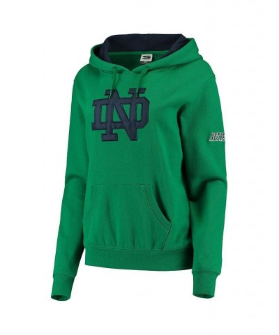 Women's Kelly Green Notre Dame Fighting Irish Big Logo Pullover Hoodie Kelly Green $34.19 Sweatshirts