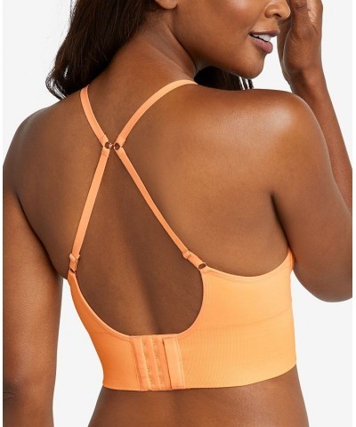 Pure Comfort Natural Lift Wireless Longline Bra DM2316 Orange $11.34 Bras