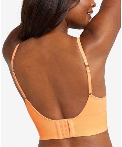 Pure Comfort Natural Lift Wireless Longline Bra DM2316 Orange $11.34 Bras