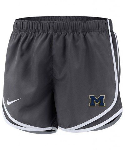 Women's Anthracite Michigan Wolverines Team Tempo Performance Shorts Anthracite $25.29 Shorts