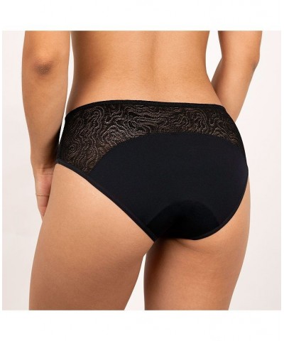 Leak proof Lace Hipster Black $23.00 Panty