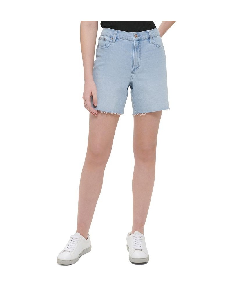 Women's High-Rise Cutoff Denim Shorts Skyway $34.19 Shorts