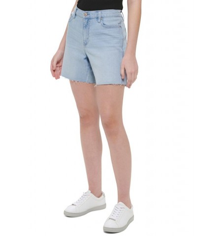 Women's High-Rise Cutoff Denim Shorts Skyway $34.19 Shorts