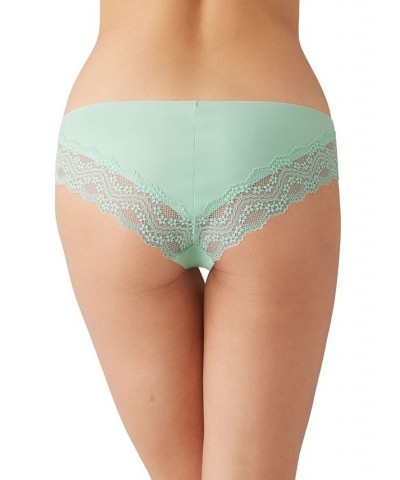 Women's b.bare Cheeky Lace-Trim Hipster Underwear 976367 Silt Green $9.75 Panty